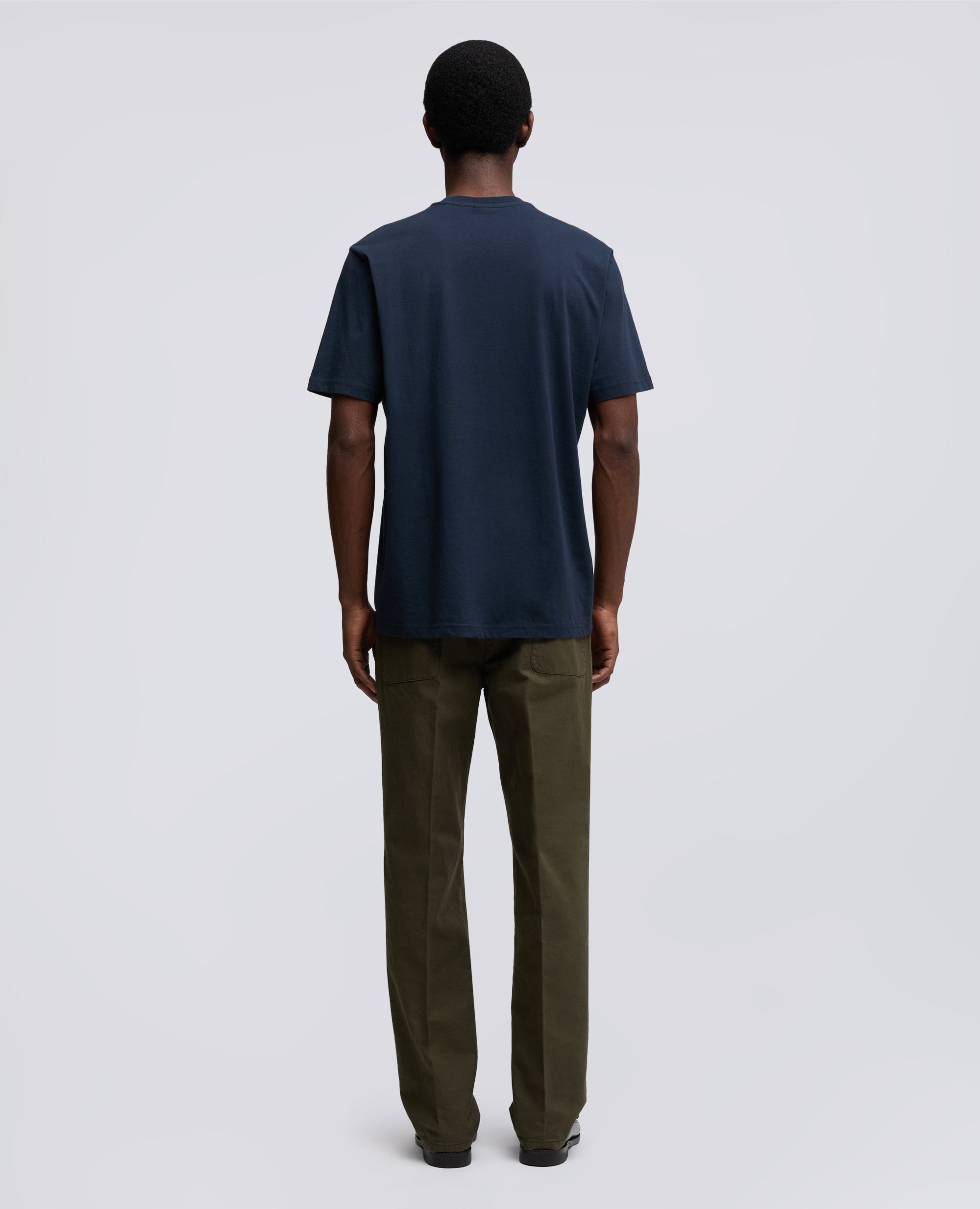 T-SHIRT IN JERSEY DI COTONE - BLU - ASPESI