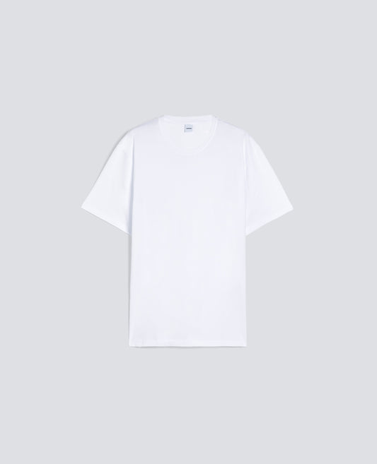 T-SHIRT IN JERSEY DI COTONE - BIANCO - ASPESI
