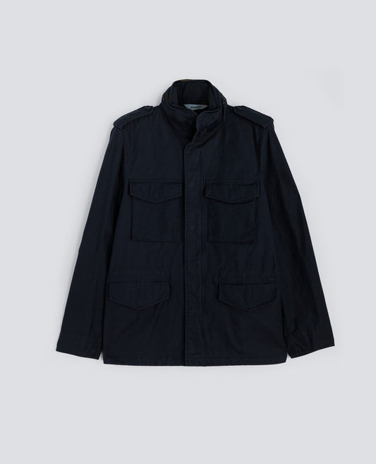 MINI FIELD JACKET IN GABARDINA DI COTONE - BLU - ASPESI
