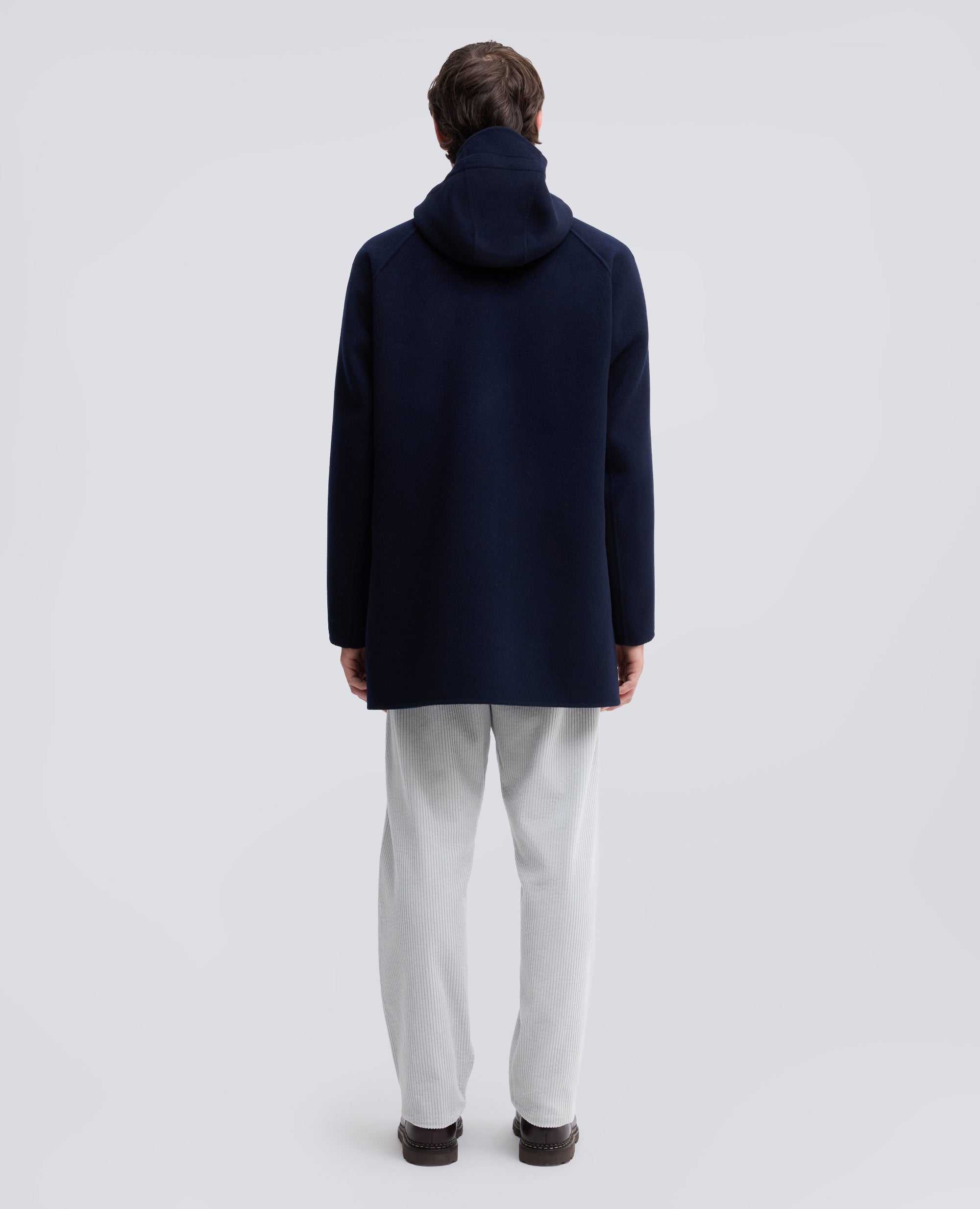 SUPER-DOPPEL-WOLLJACKE - BLU - ASPESI