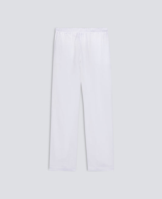 PANTALONE IN LINO - BIANCO - ASPESI