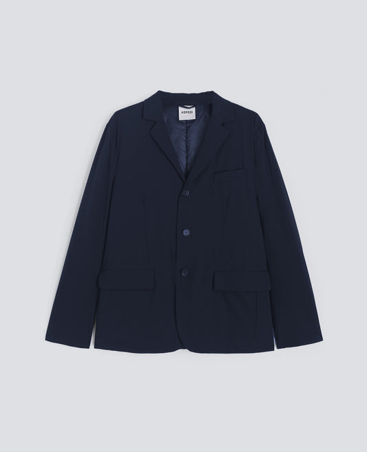 GIACCA IN NYLON - BLU - ASPESI