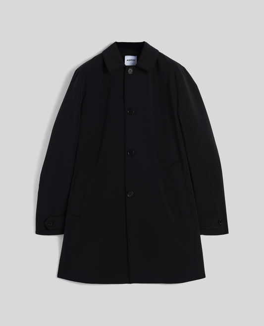 CAPPOTTO PERFETTO IN POLIESTERE - NERO - ASPESI