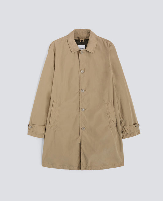 IMPERMEABILE IN POLIESTERE E NYLON COMPATTO - BEIGE - ASPESI