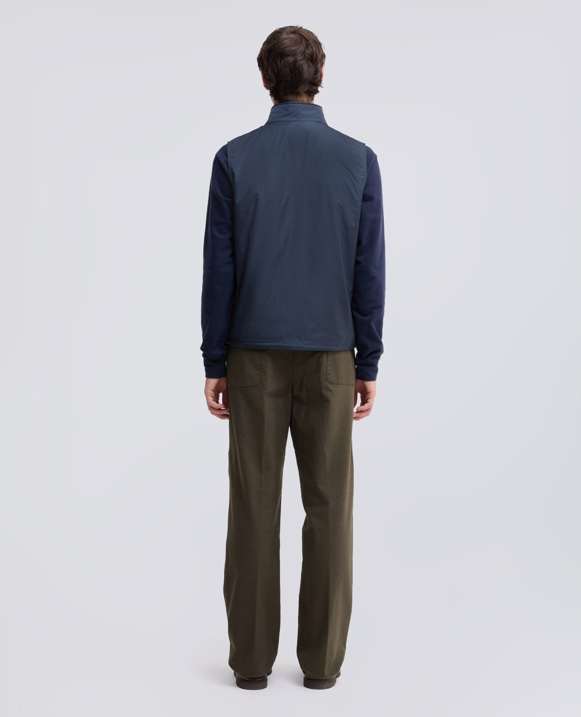 NYLON-WESTE -VERNES- - BLU - ASPESI