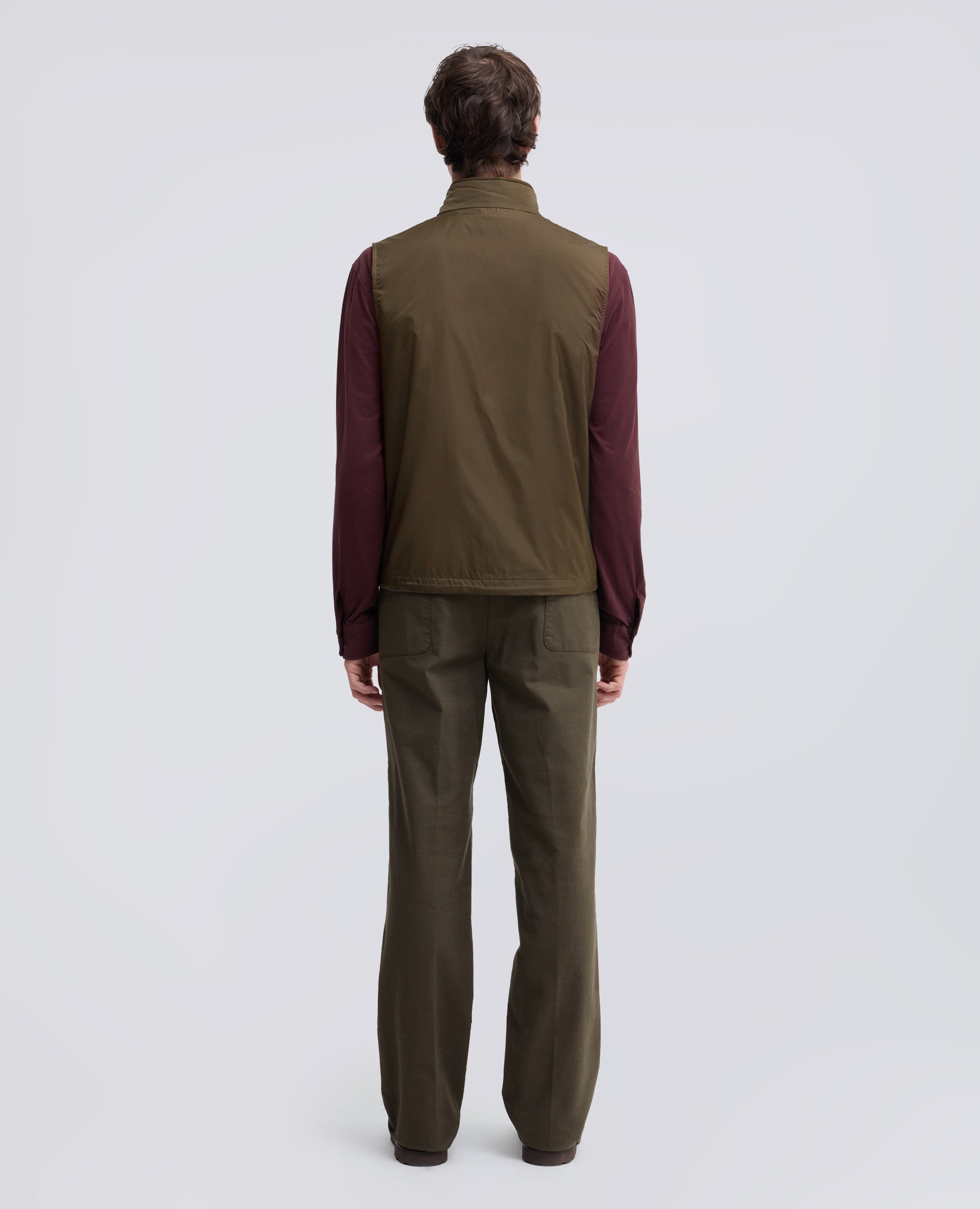 GILET VERNES IN NYLON - VERDE - ASPESI