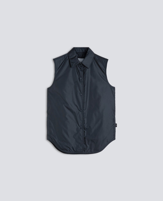 GILET DOT IN NYLON - BLU - ASPESI