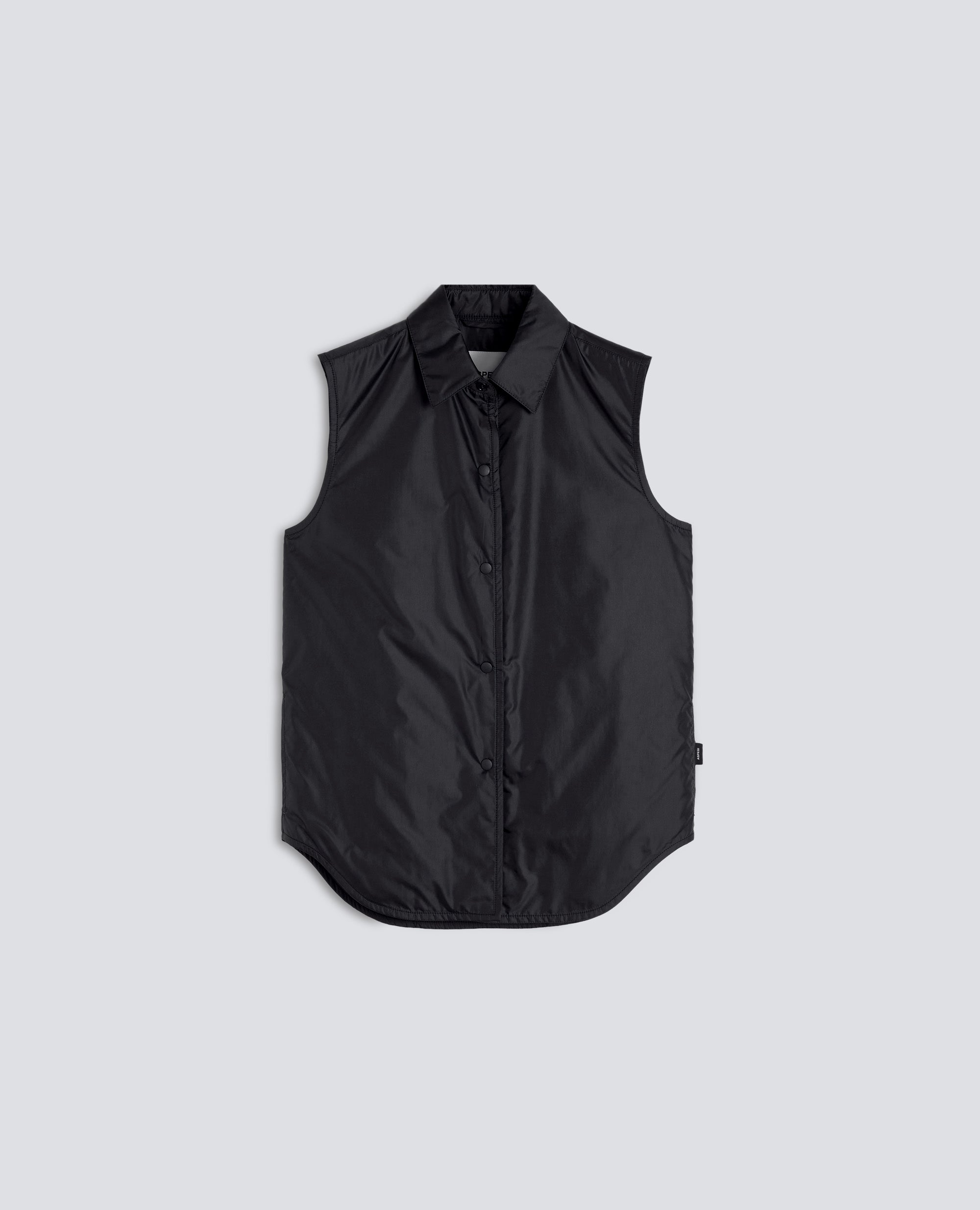 GILET DOT IN NYLON - NERO - ASPESI