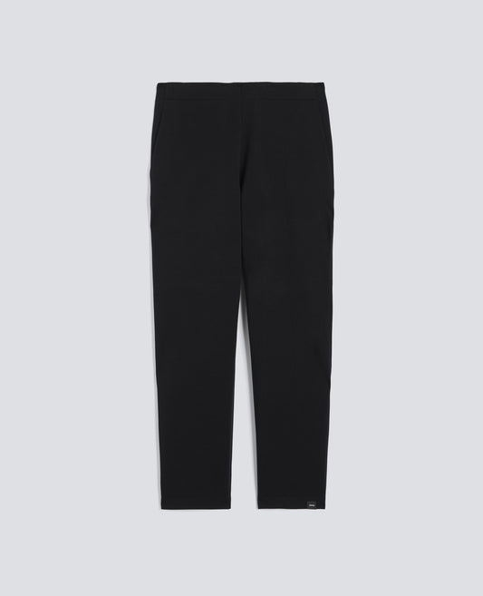 PANTALONE IN SCUBA DI COTONE POLY TECH - NERO - ASPESI