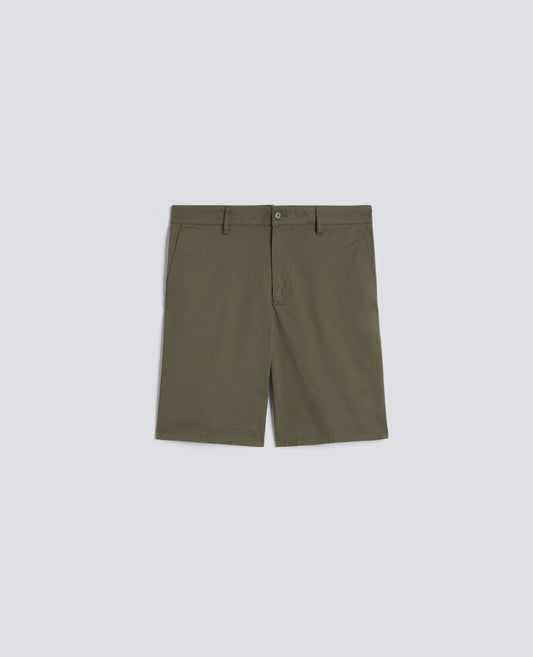 BERMUDA IN TWILL DI COTONE STRETCH - VERDE - ASPESI