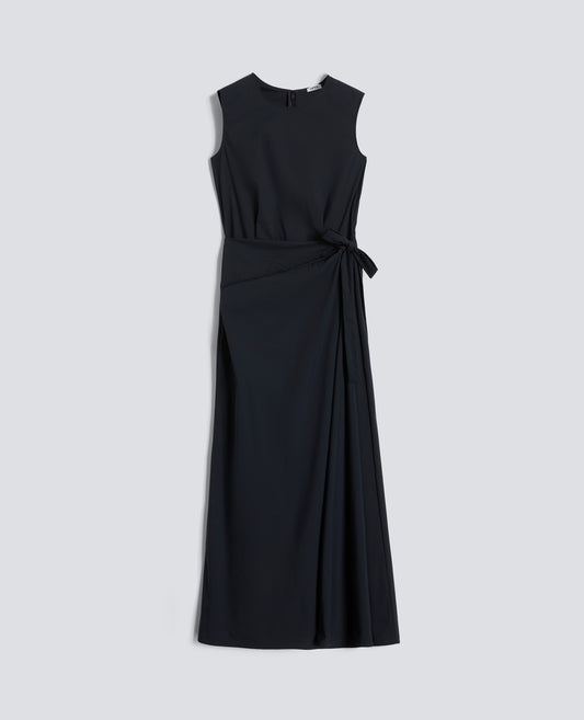 ABITO IN POPELINE DI COTONE NYLON STRETCH - BLU - ASPESI