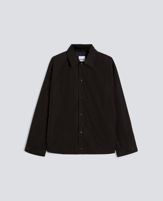 CAMICIA IN TAFFETA FODERATA IN NYLON LEGGERO - NERO - ASPESI