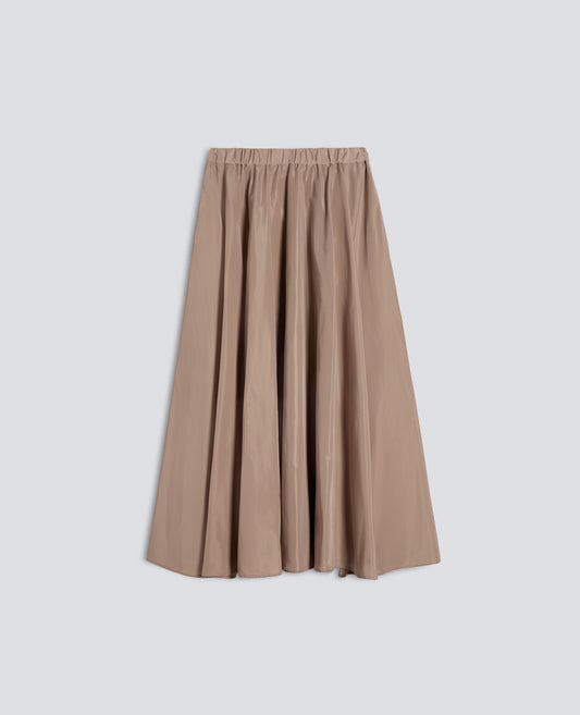 GONNA SFODERATA IN POLIESTERE TECNICO - BEIGE - ASPESI