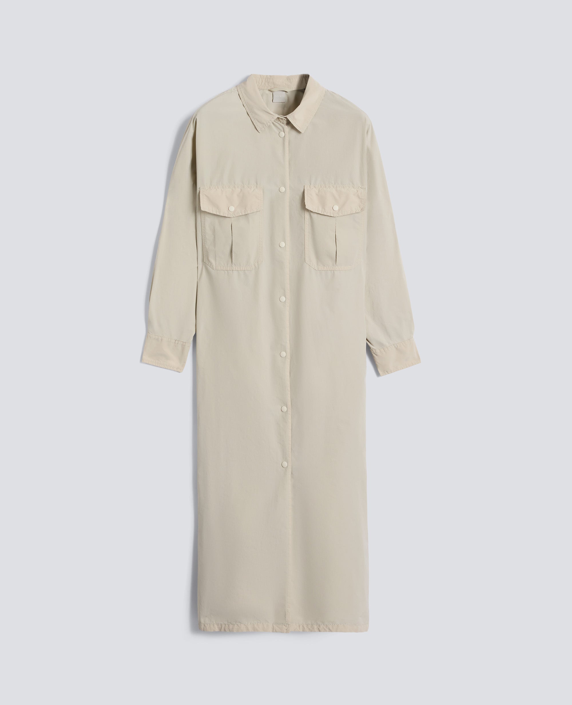 SOPRABITO MANTIDE IN POLIESTERE E NYLON - BEIGE - ASPESI