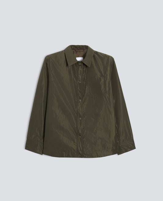 GIACCA IN POLIESTERE TECNICO - VERDE - ASPESI