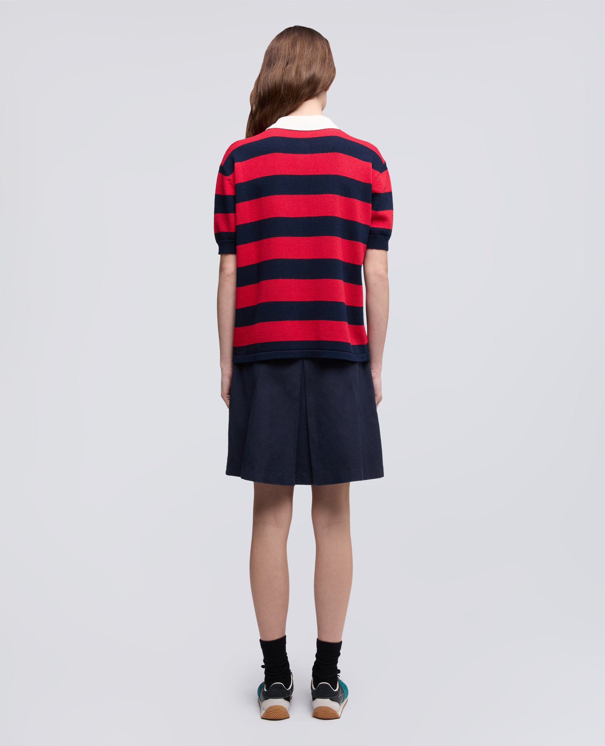 POLO IN COTONE A MANICHE CORTE - MULTICOLOR - ASPESI