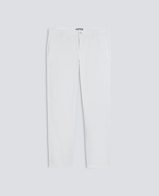 PANTALONE CHINO IN VELLUTO A COSTE - GRIGIO - ASPESI