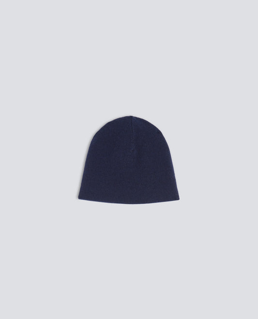 BERRETTO IN LANA, YAK E CASHMERE - BLU - ASPESI
