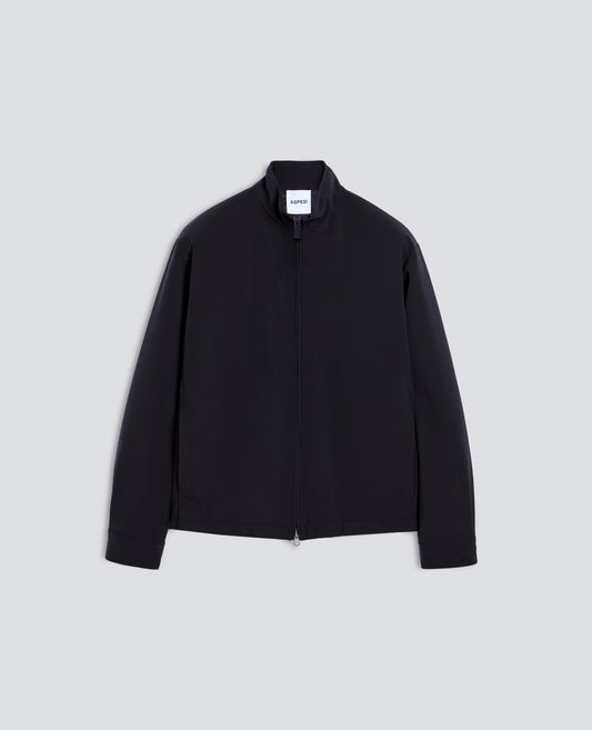 GIUBBOTTO IN TWILL IDROREPELLENTE - BLU - ASPESI
