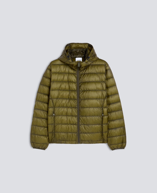 GIUBBOTTO IN NYLON IMBOTTITO - VERDE - ASPESI