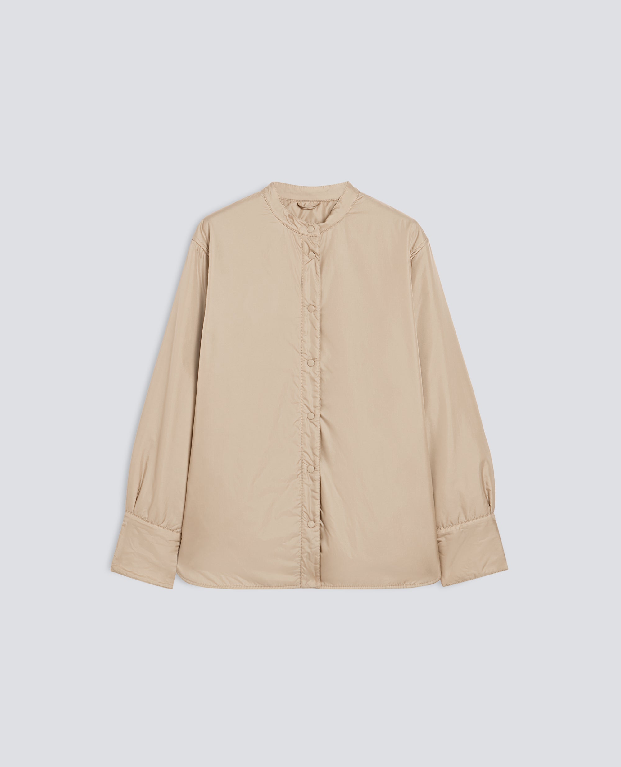 GIACCA CAMICIA -GLUE- IN NYLON IMBOTTITA CON OVATTA THERMORE - BEIGE - ASPESI