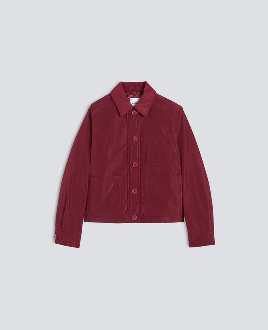 GIACCA IN TESSUTO TECNICO IMBOTTITA CON OVATTA THERMORE® - ROSSO - ASPESI