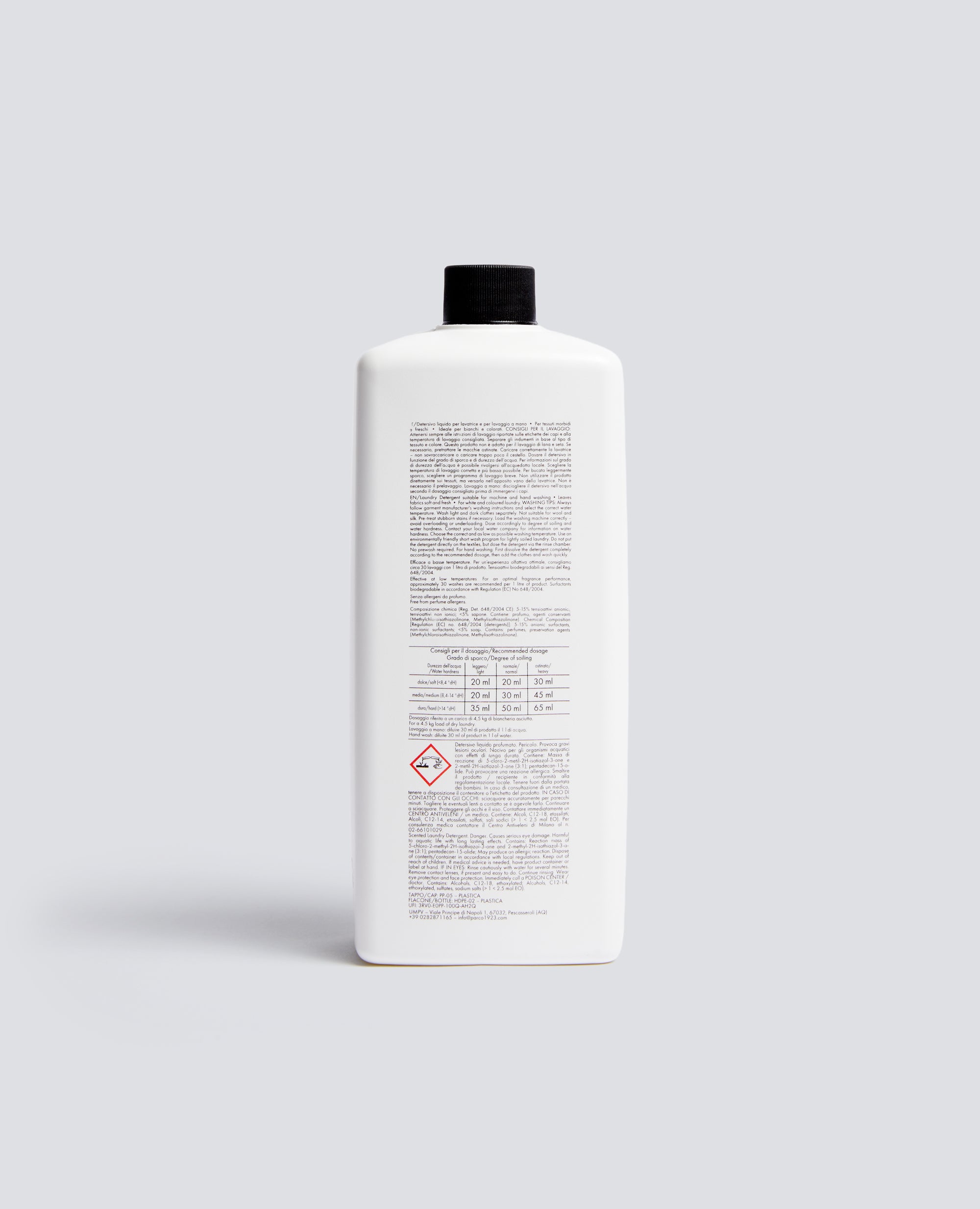 DETERSIVO LAVATRICE PROFUMATO PARCO1923 X ASPESI 1000 ML - N/D - ASPESI