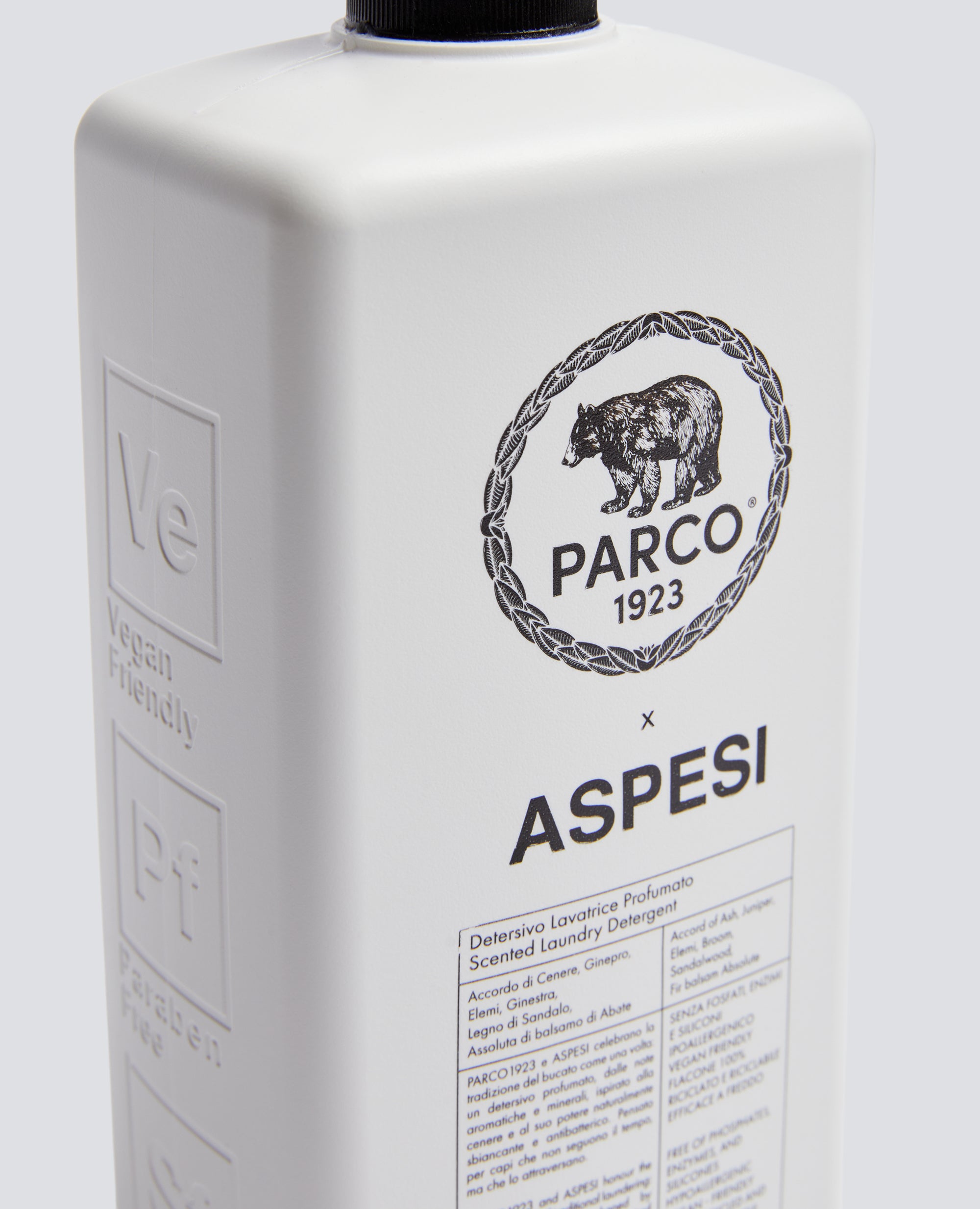 DETERSIVO LAVATRICE PROFUMATO PARCO1923 X ASPESI 1000 ML - N/D - ASPESI