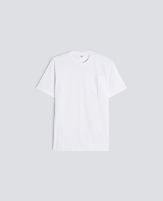 T-SHIRT IN JERSEY DI COTONE - BIANCO - ASPESI