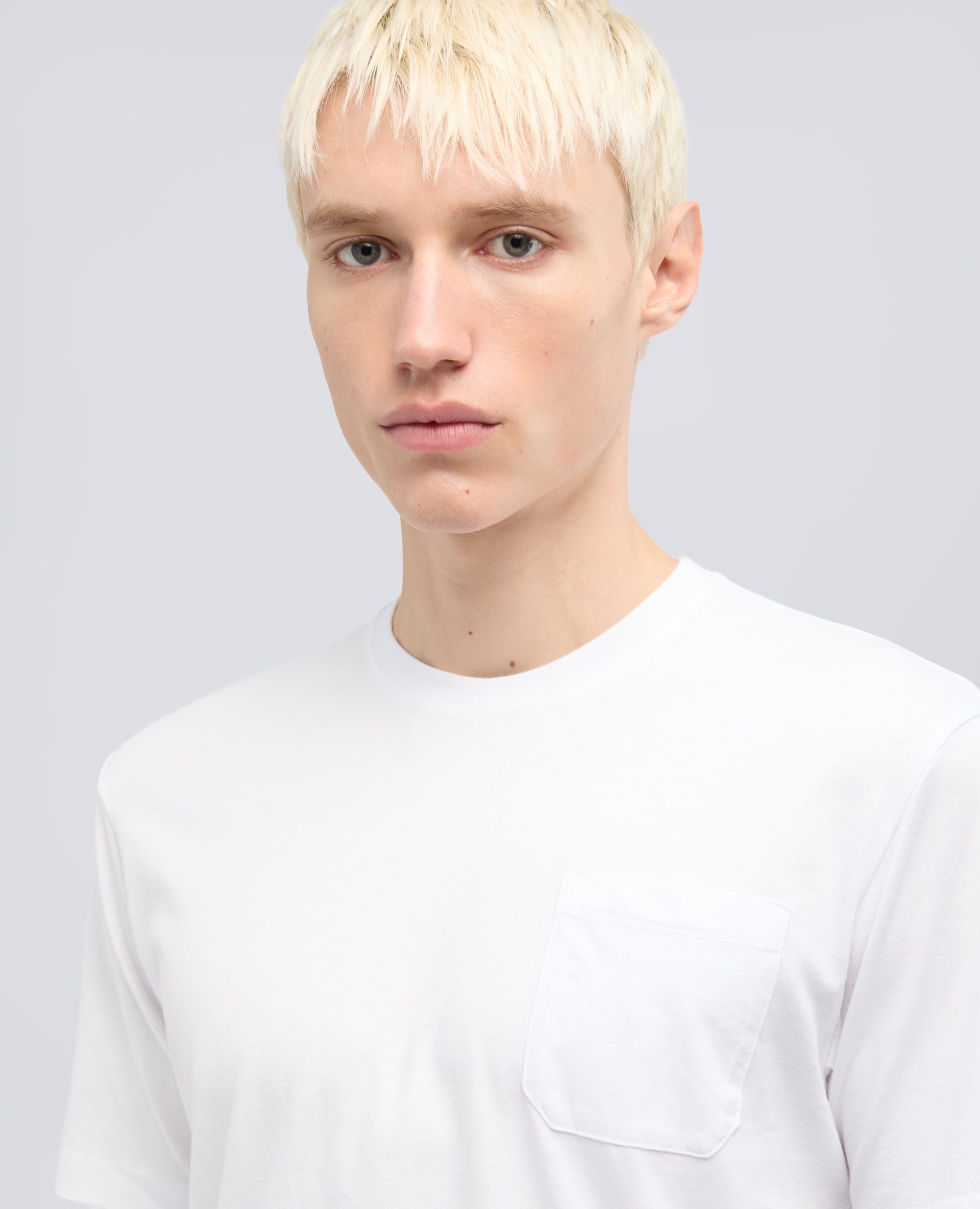 CAMISETA DE ALGODON JERSEY - BIANCO - ASPESI