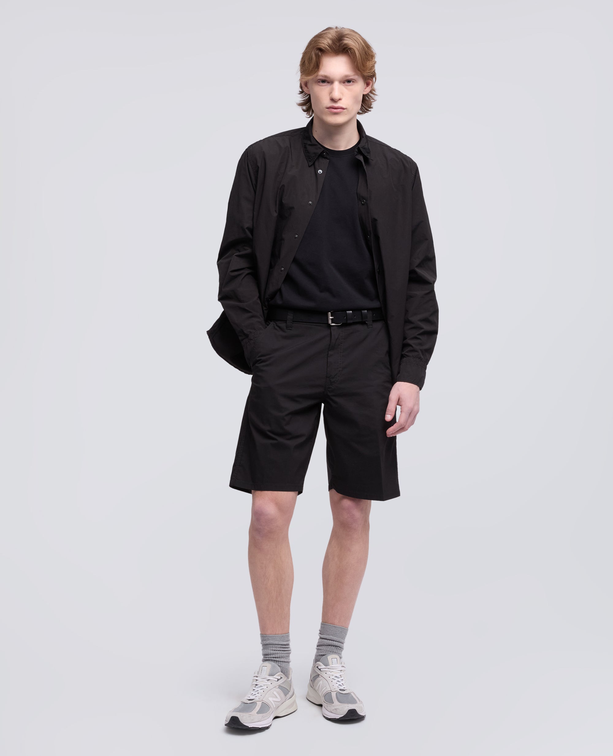 T-SHIRT IN JERSEY DI COTONE - NERO - ASPESI
