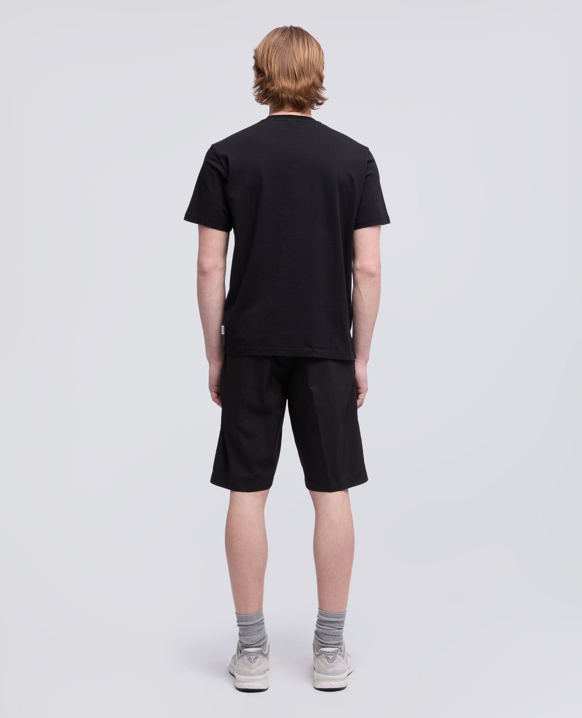 T-SHIRT IN JERSEY DI COTONE - NERO - ASPESI