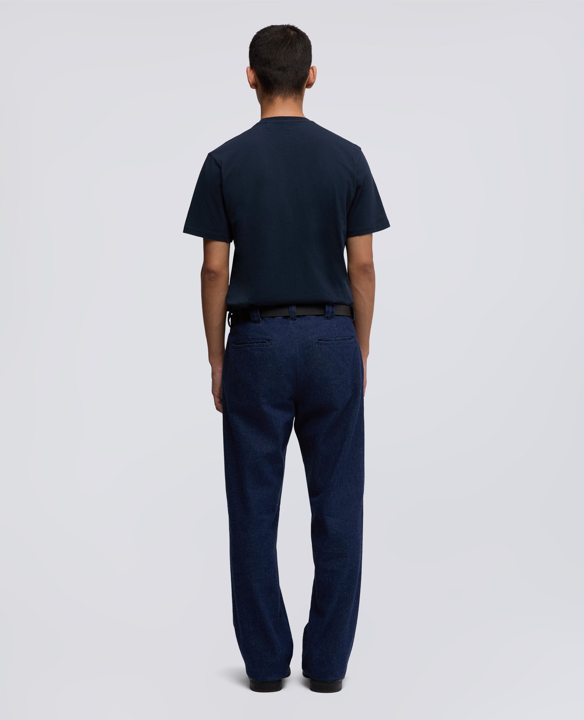 CAMISETA DE ALGODON JERSEY - BLU - ASPESI