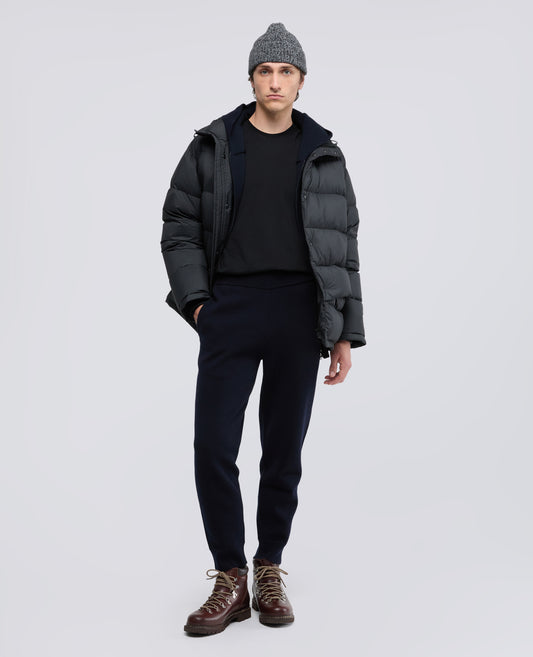 T-SHIRT IN JERSEY DI COTONE - NERO - ASPESI