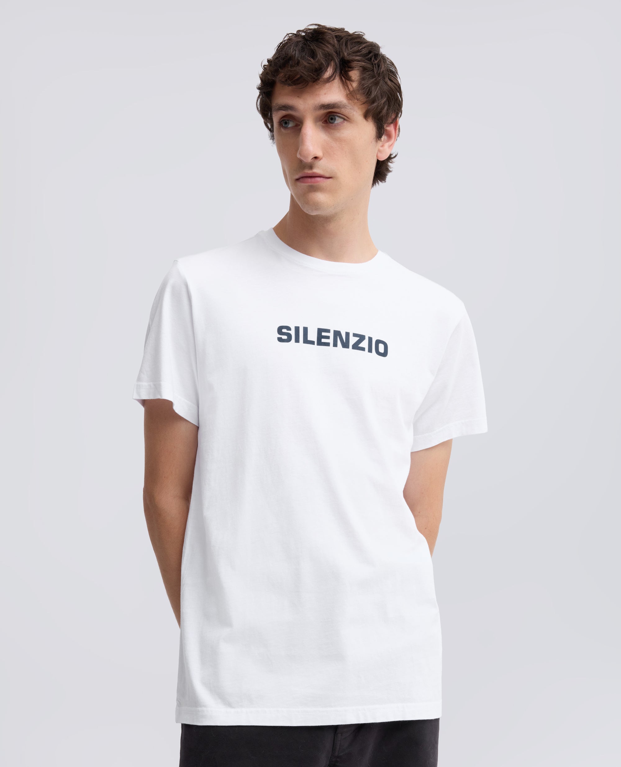 T-SHIRT IN JERSEY DI COTONE - BIANCO - ASPESI