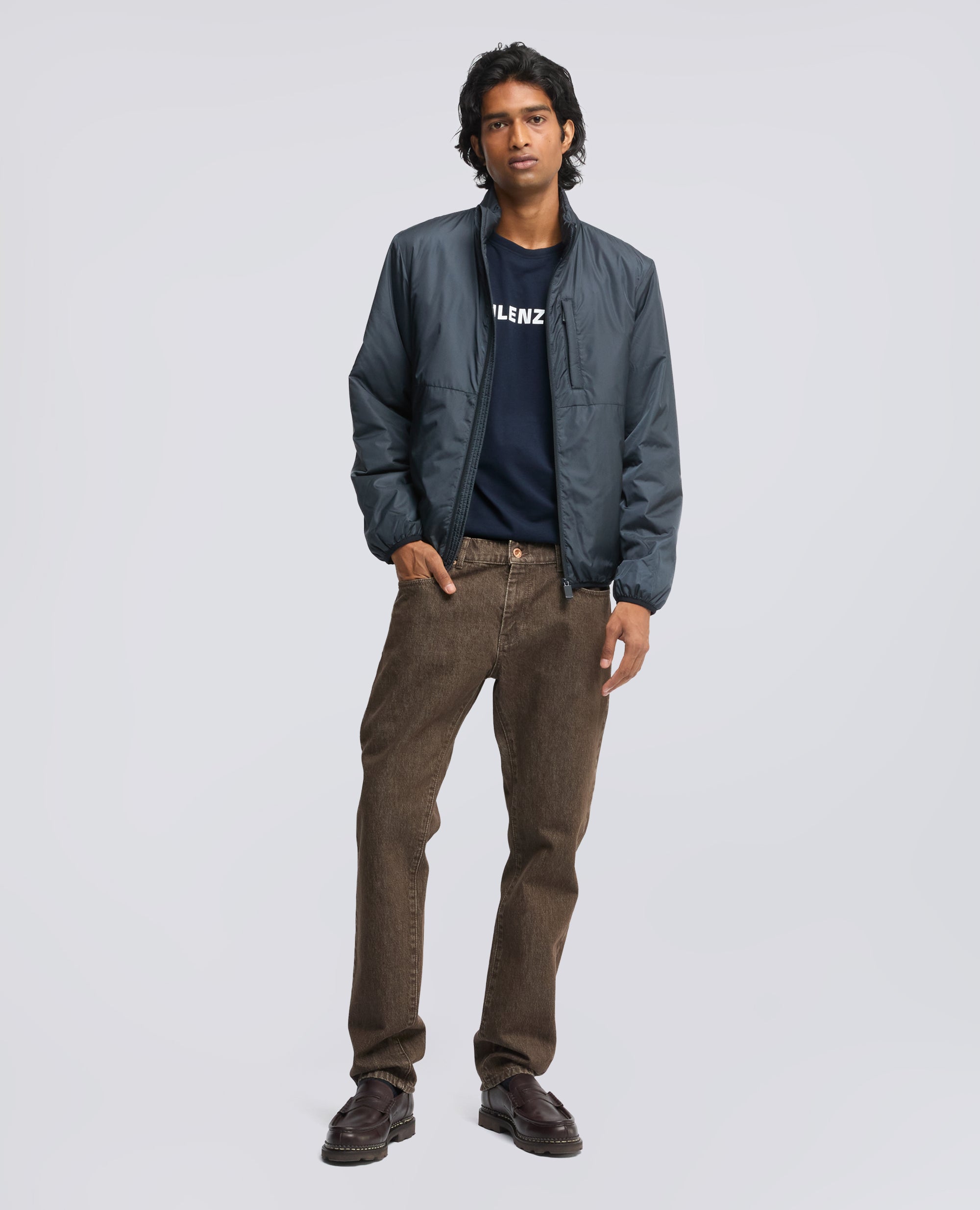 T-SHIRT IN JERSEY DI COTONE - BLU - ASPESI