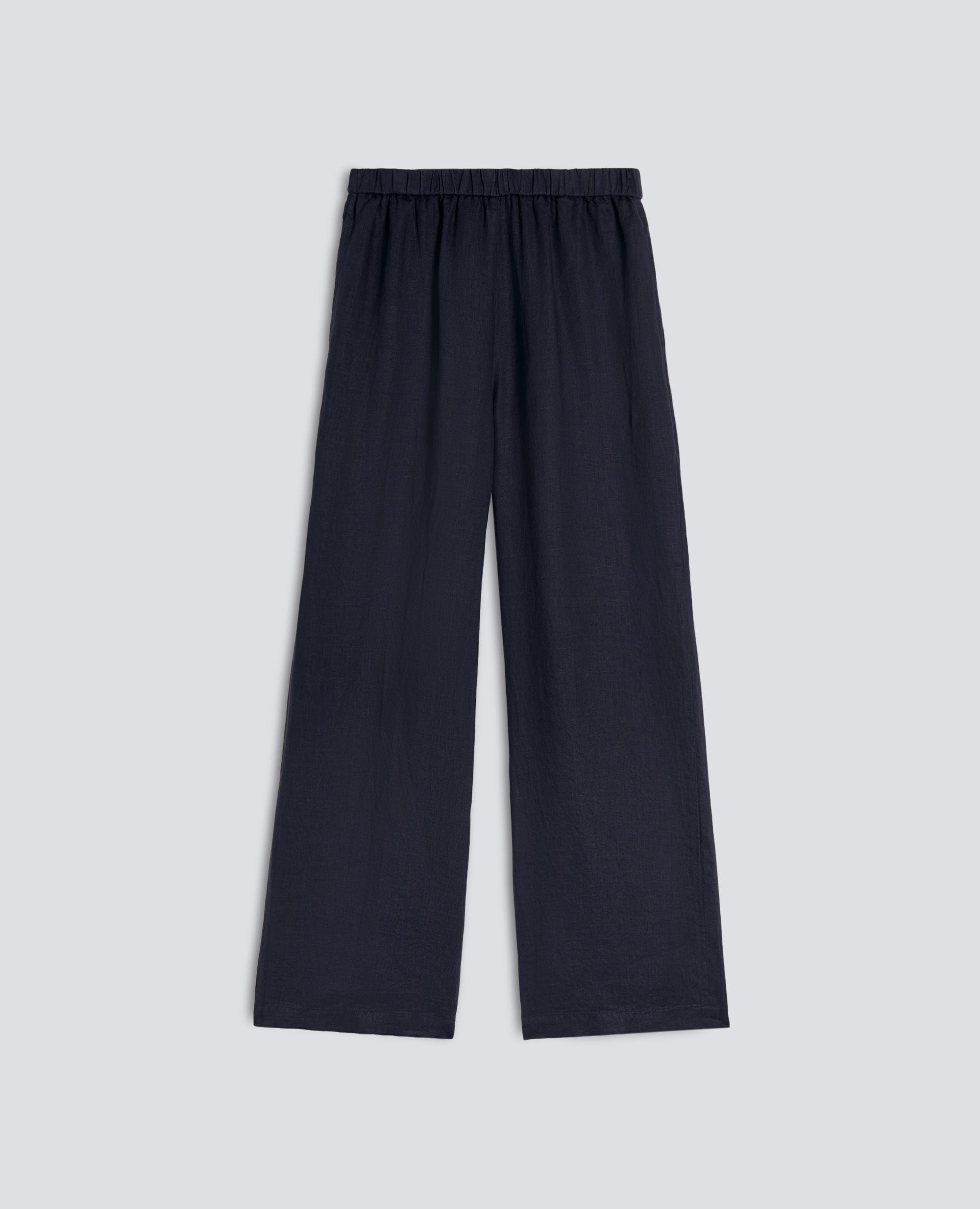 PANTALONE IN LINO - BLU - ASPESI