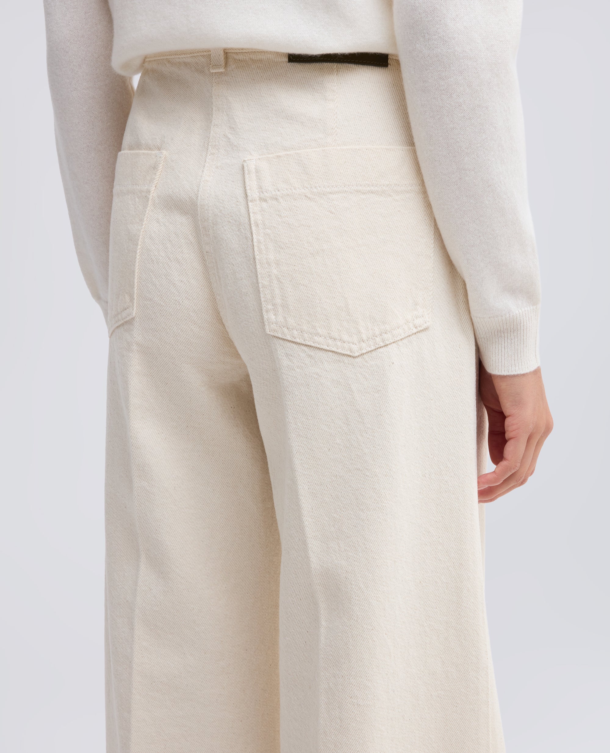 WEITE DENIMHOSEN - NATURALE - ASPESI