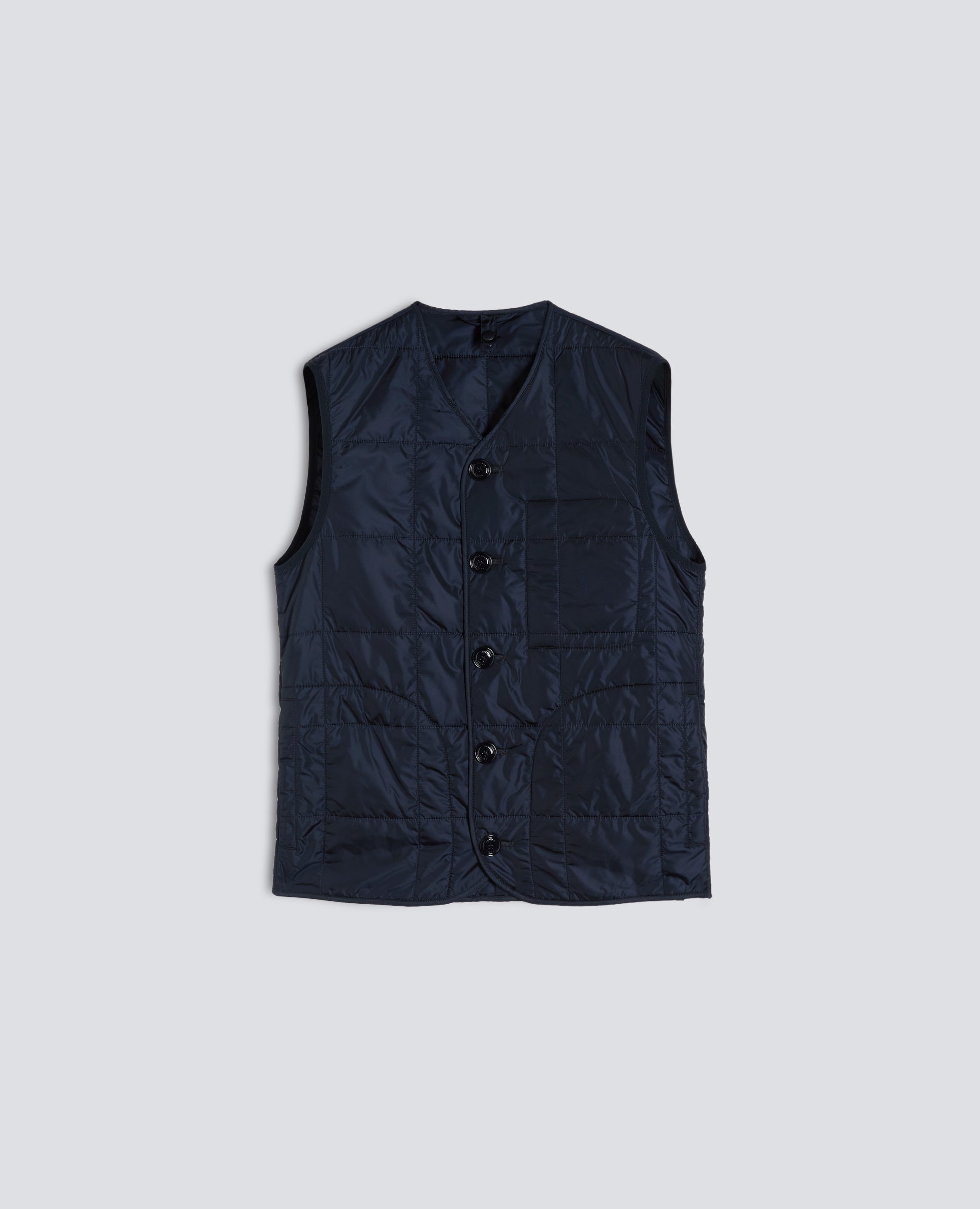 GIUBBOTTO MINI FIELD IN GABARDINE DI COTONE CON GILET INTERNO - BLU - ASPESI