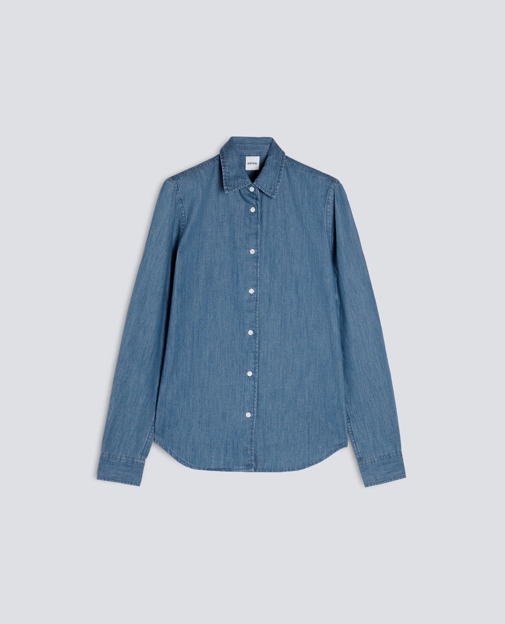 CAMICIA IN DENIM - BLU - ASPESI