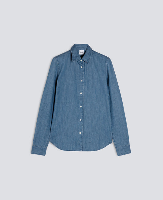 CAMICIA IN DENIM - BLU - ASPESI