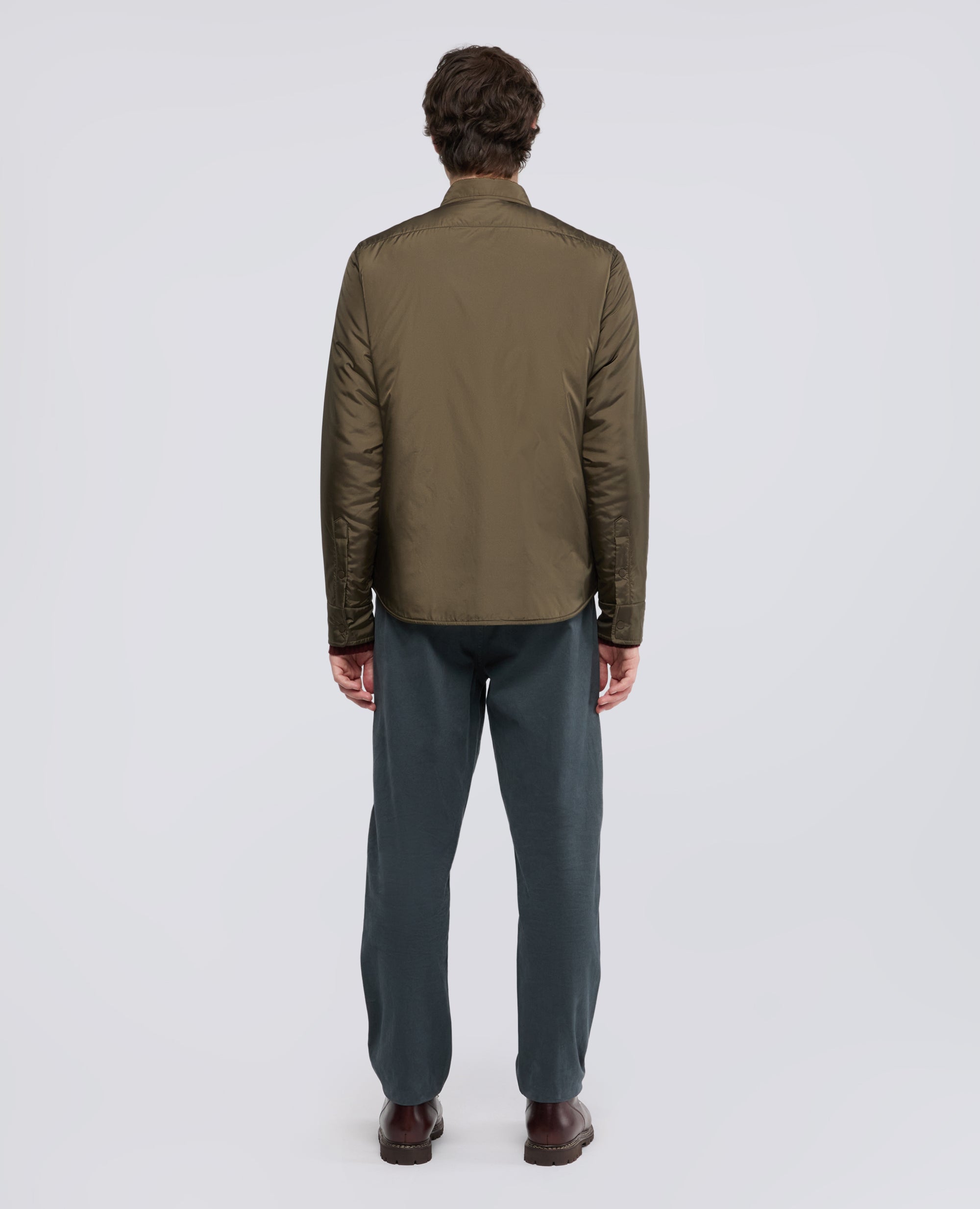 OVERSHIRT IN NYLON IDROREPELLENTE - VERDE - ASPESI