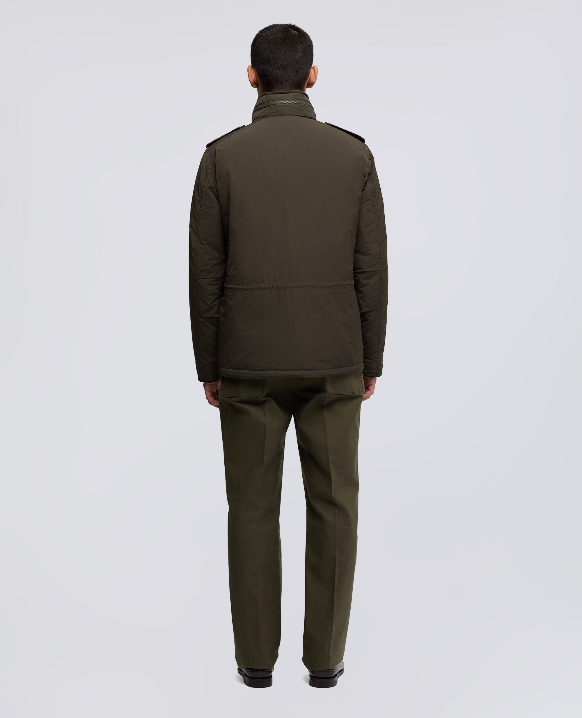 FIELD JACKET MINI FIELD VENTO IN NYLON - VERDE - ASPESI