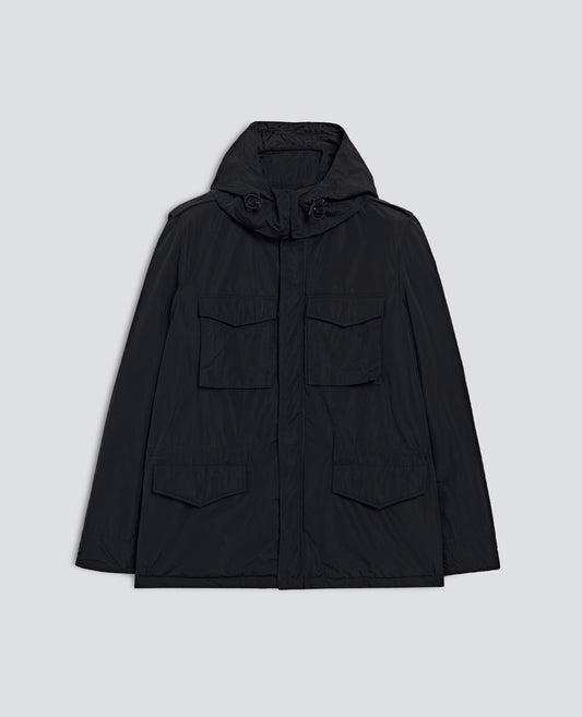 FIELD JACKET MINI FIELD VENTO IN NYLON - NERO - ASPESI