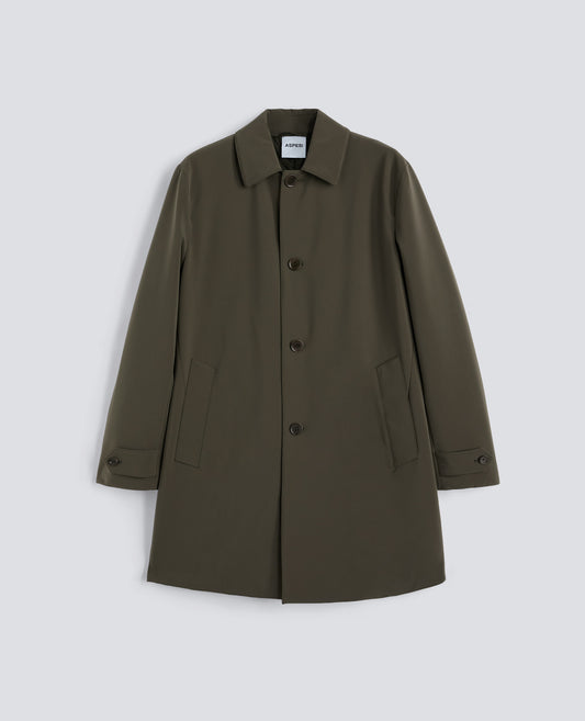 CAPPOTTO PERFETTO IN POLIESTERE - VERDE - ASPESI