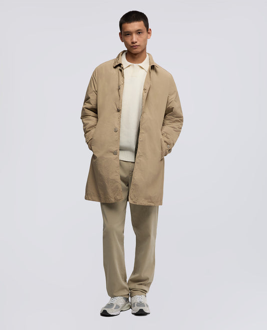 IMPERMEABILE IN POLIESTERE E NYLON COMPATTO - BEIGE - ASPESI