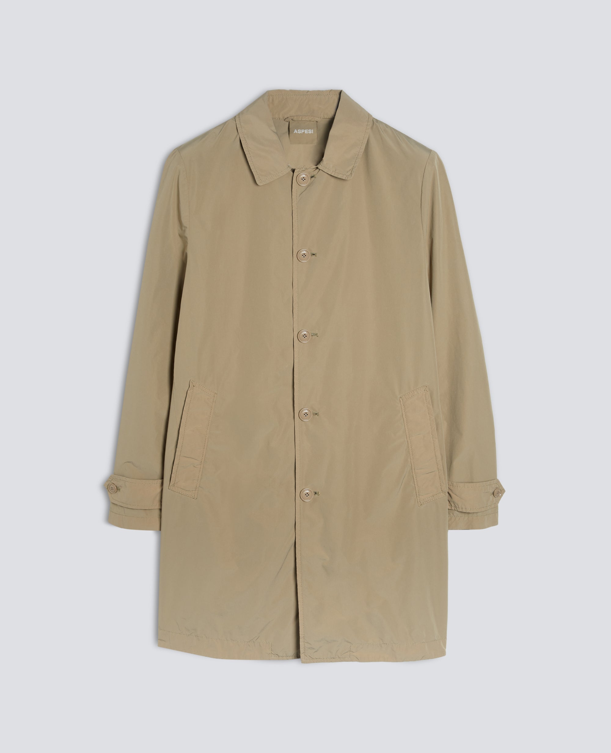 CHUECO DE POLIESTER Y NYLON COMPACTO - BEIGE - ASPESI