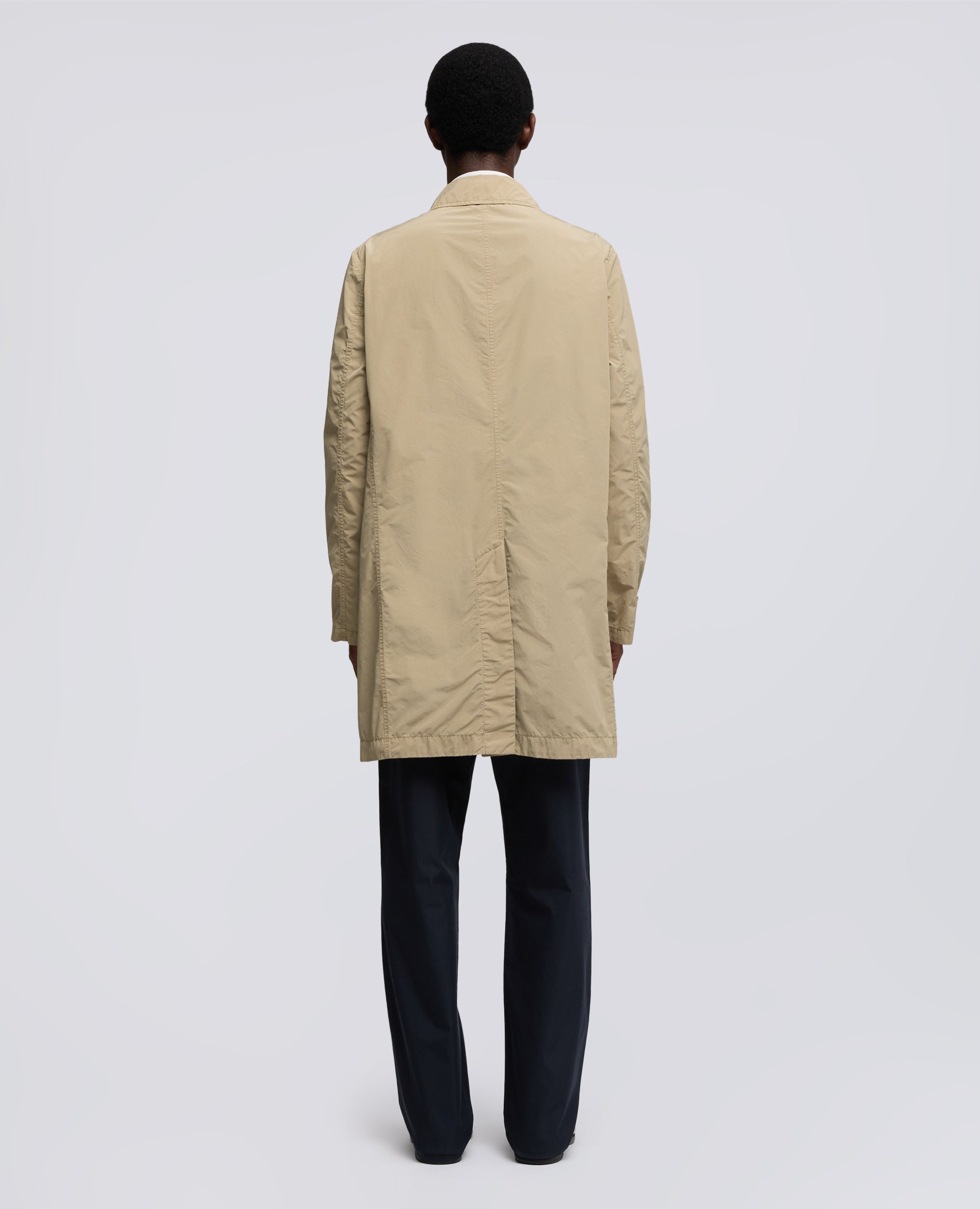 CHUECO DE POLIESTER Y NYLON COMPACTO - BEIGE - ASPESI