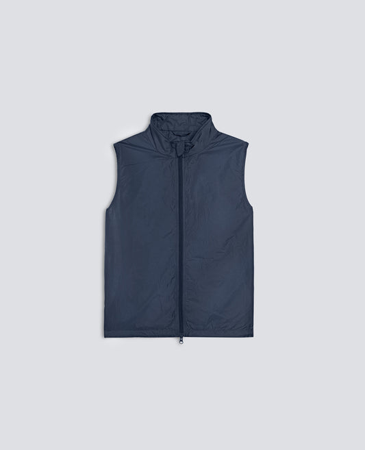 GILET VERNES IN NYLON - BLU - ASPESI