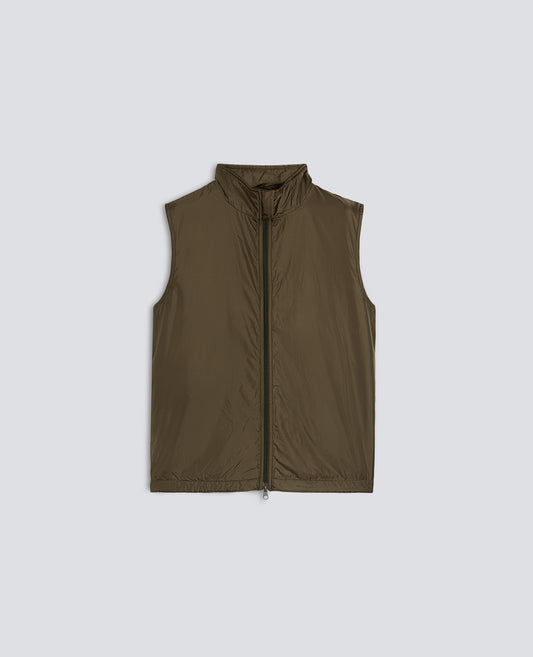 GILET VERNES IN NYLON - VERDE - ASPESI